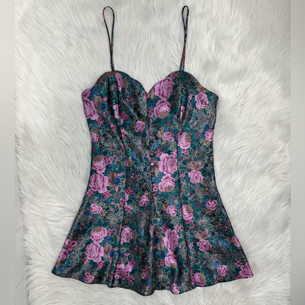 Vintage Victoria’s Secret Floral Slip Dress